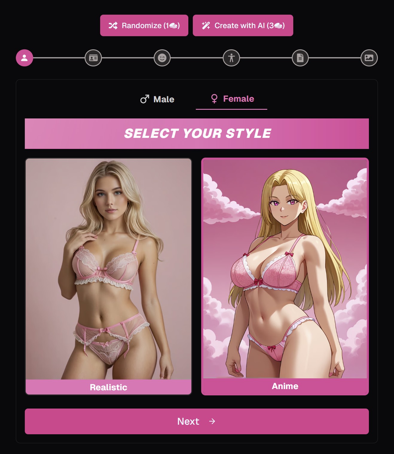 Make your AI cumshot Slut